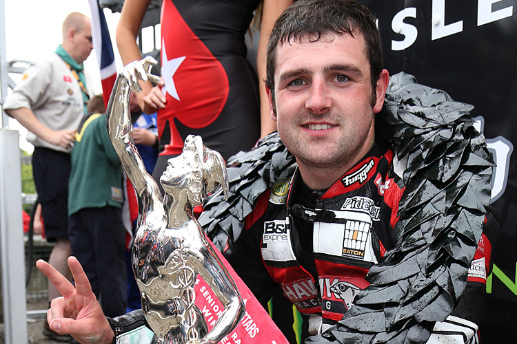 Michael Dunlop setzt Siegesserie auf der Insel Man fort