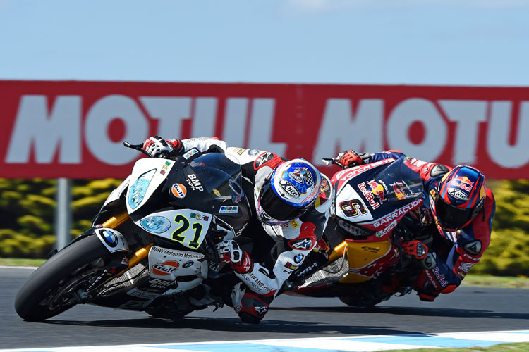 Phillip Island: Markus Reiterberger vor Stefan Bradl