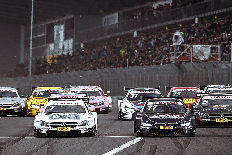 Die DTM testet in Hockenheim