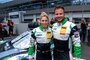 2018 im Cockpit bei YACO Racing: Rahel Frey und Philip Geipel