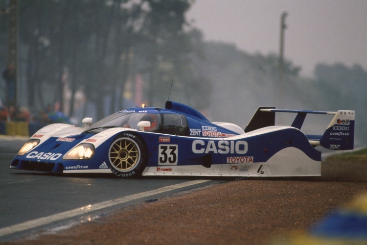Der Toyota TS010 bei den 24h Le Mans 1992