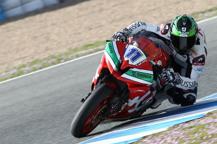 Sam Lowes auf der Yakhnich-Yamaha