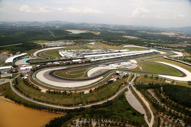 Der Sepang International Circuit wird rund um die Uhr bewacht