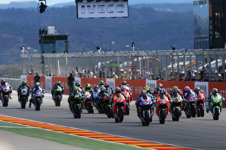 MotoGP 2013 in Aragón: Genug Platz für die Superbike-WM?