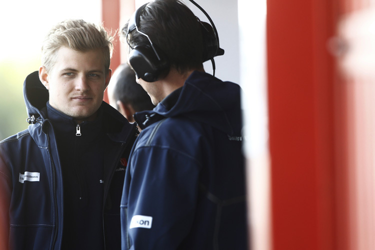 Sauber-Neuzugang Marcus Ericsson darf sich freuen: «Der Motor und das Auto sind in jeder Hinsicht besser geworden»