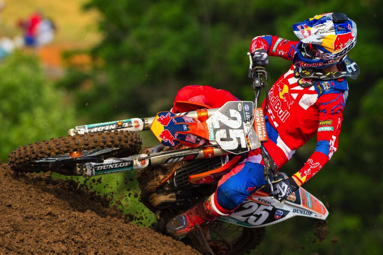 Marvin Musquin gewinnt den ersten Lauf von Muddy Creek