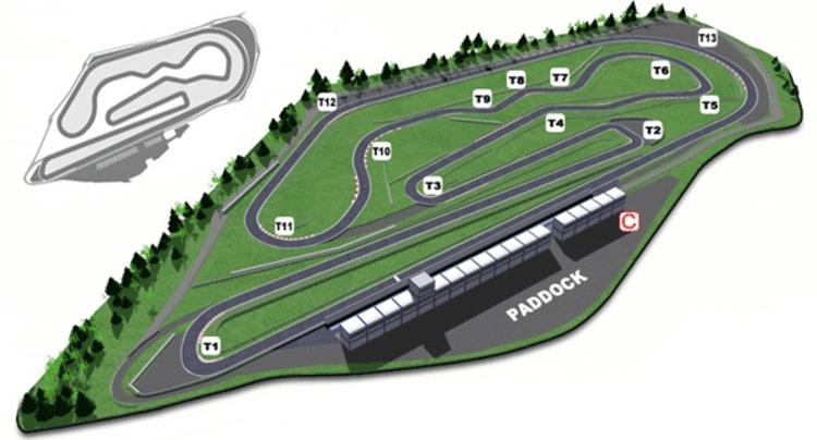 Das Layout des Smolensk Ring