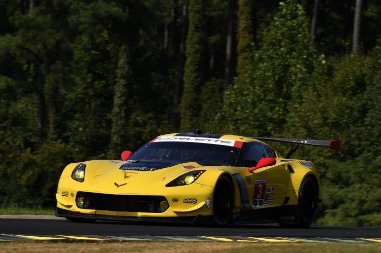 Ein Hingucker: Die Corvette C7.R