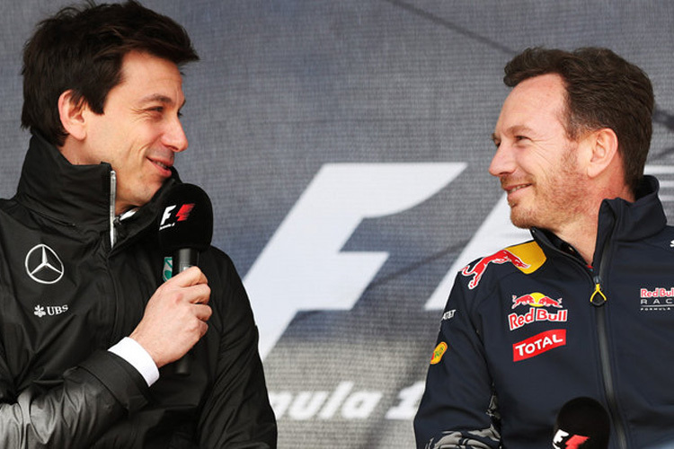 Toto Wolff und Christian Horner