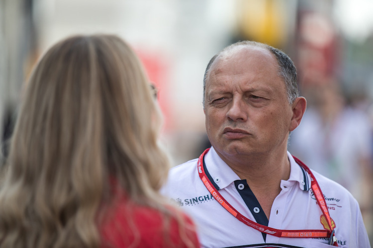 Alfa Romeo-Teamchef Frédéric Vasseur