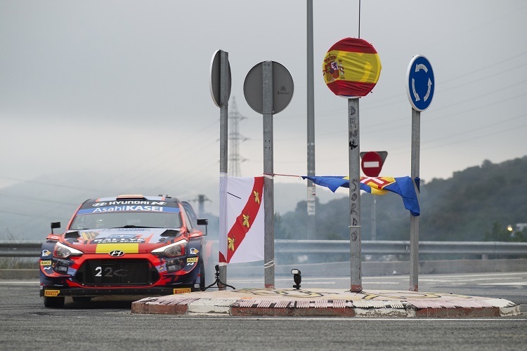 Nil Solans fuhr in seiner Heimat beim WRC-Debüt auf P8