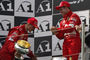 Österreich 2002: Bei der Siegerehrung überliess Michael Schumacher das höchste Treppchen Rubens Barrichello