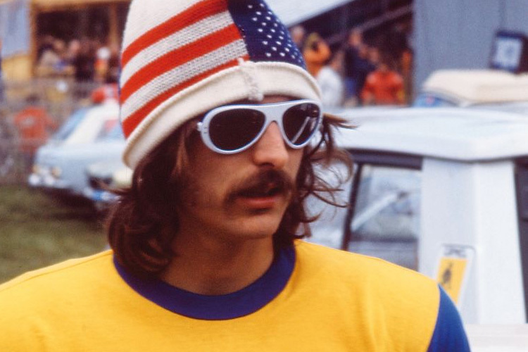 Der Amerikaner Brad Lackey fuhr 1974 auf Husqvarna