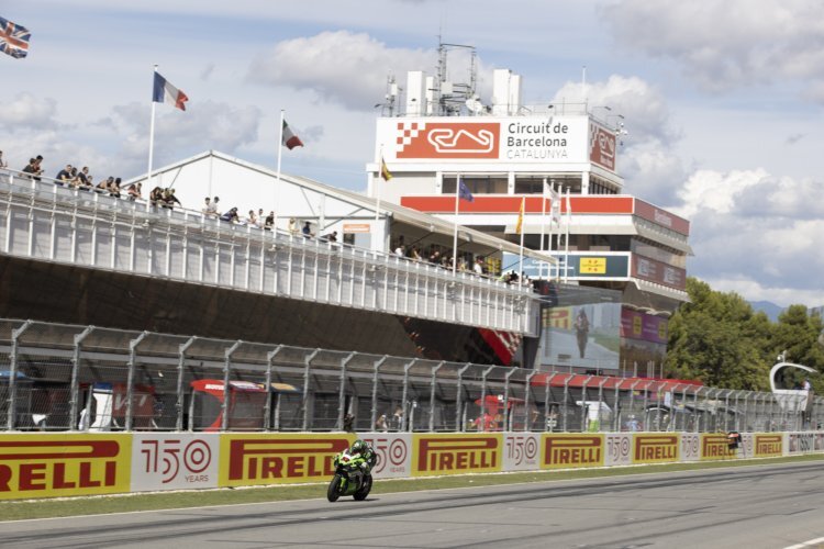 Superbike-Test in Barcelona