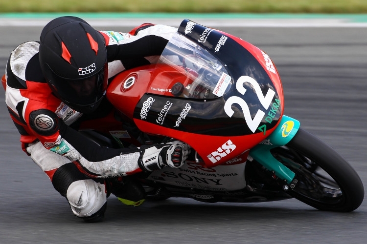 2013: Kugler noch auf einer Moto3-Maschine