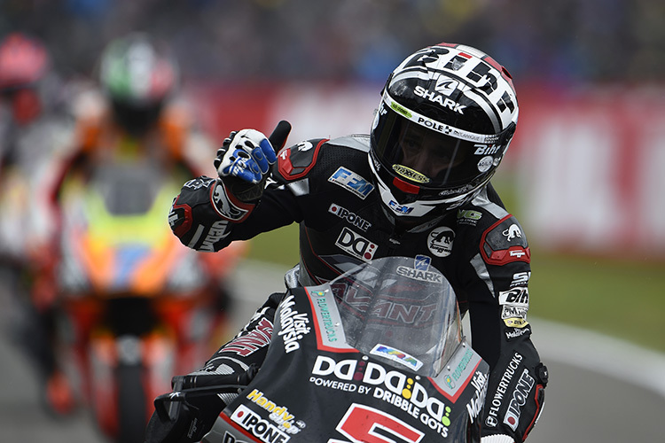 Moto2-Weltmeister Johann Zarco liegt nun auf WM-Rang 1, doch Alex Rins ist ihm auf den Fersen