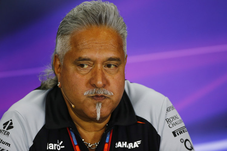  Dr. Vijay Mallya stellte sich den Fragen der Journalisten