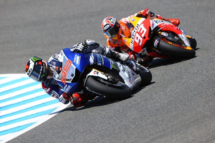 Jorge Lorenzo und Marc Marquez in Jerez