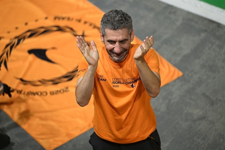 McLaren (hier Teamchef Stella) wurde in Singapur Konstrukteurs-Weltmeister