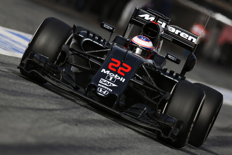Jenson Button im neuen McLaren-Honda