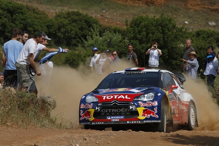 Sébastien Loeb gewann 2012 die letzte WM-Rallye Finnland