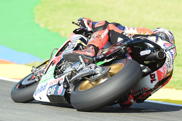 Stefan Bradl im FP1 in Valencia