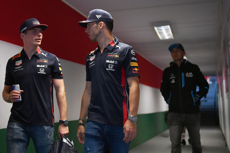 Max Verstappen und Pierre Gasly