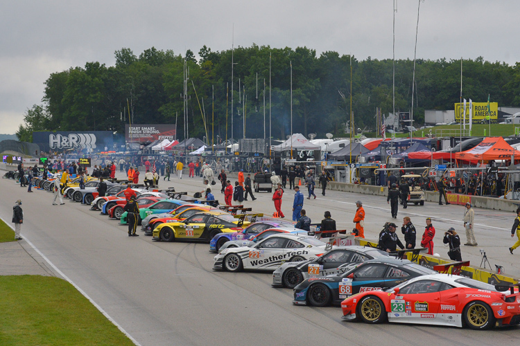 Hier könnten in kommenden Jahr 60 Fahrzeuge stehen: ALMS in Road America