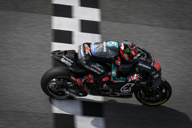 Fabio Quartararo beendete den Sepang-Test auf Platz 1