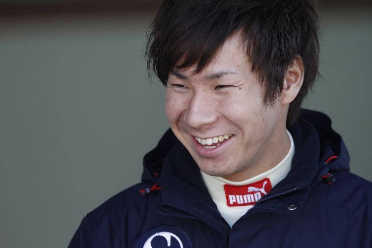 Kamui Kobayashi freut sich: Endlich geht es los