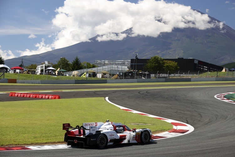 Der Toyota GR010 Hybrid in Fuji