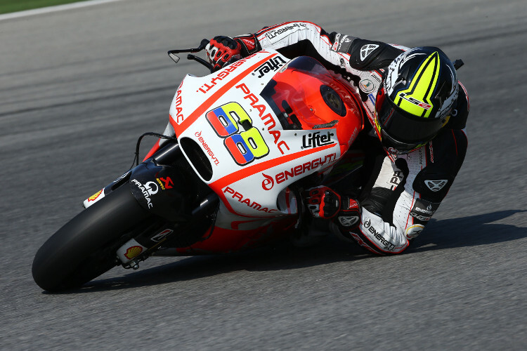 Hernandez auf der Open-Ducati