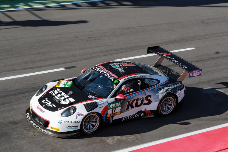 Der Porsche 911 GT3 R vom Team75 Bernhard fährt sonst im ADAC GT Masters
