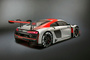 Schickes Heck der Evo-Version des Audi R8 LMS