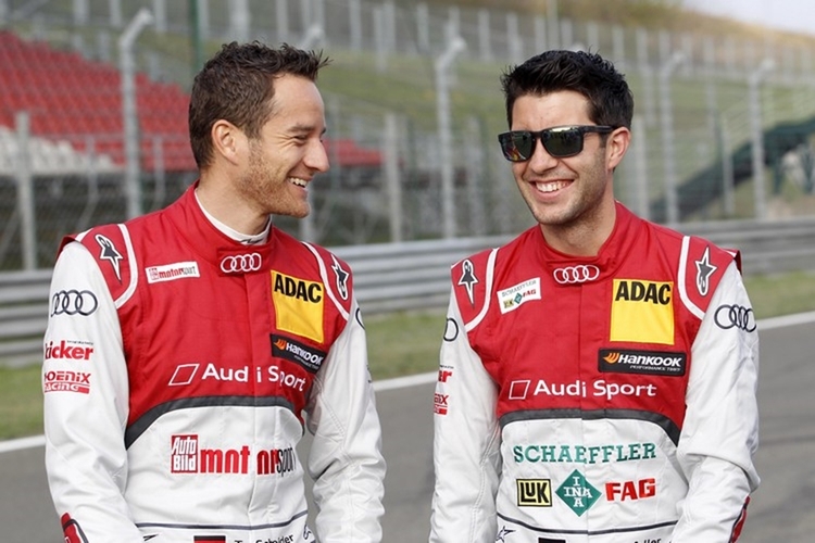 Timo Scheider und Mike Rockenfeller