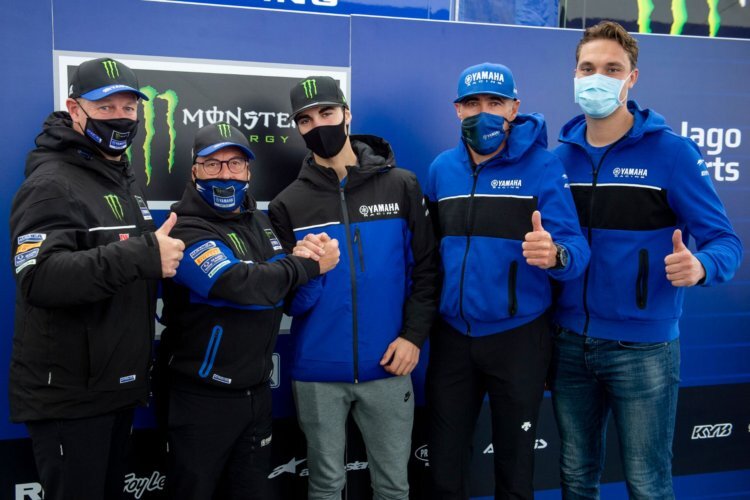  Yamaha präsentiert EMX-Champion Thibault Benistant als neuen MX2-Werksfahrer