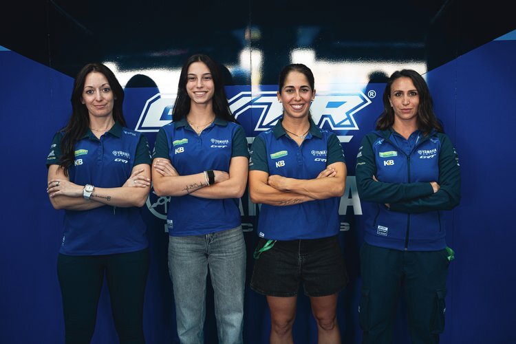 Natalia Rivera und Maria Herrera (mitte)