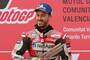 Andrea Dovizioso setzte sich in Valencia gegen die Konkurrenz und den Regen durch
