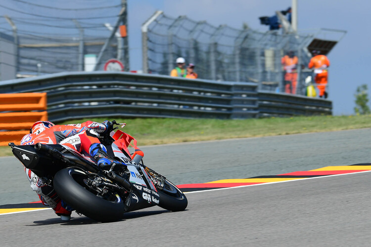 Andrea Dovizioso auf dem Sachsenring