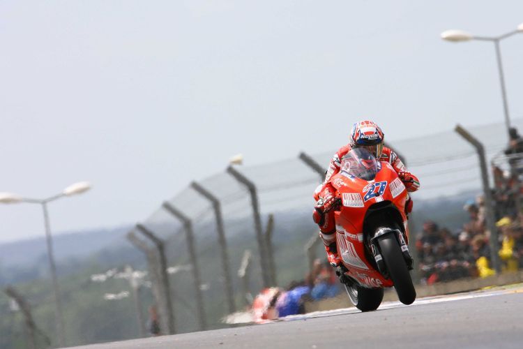 Casey Stoner: In Estoril wieder dabei.