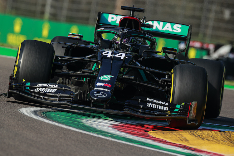 Lewis Hamilton siegte in Imola