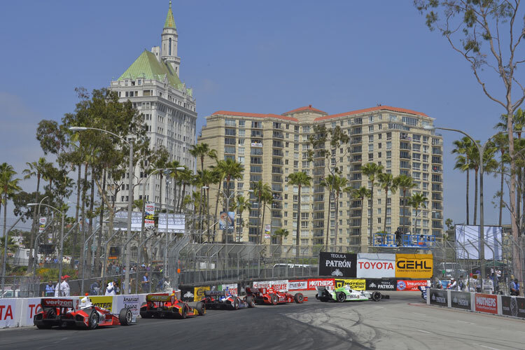 In Long Beach werden weiter die IndyCars fahren
