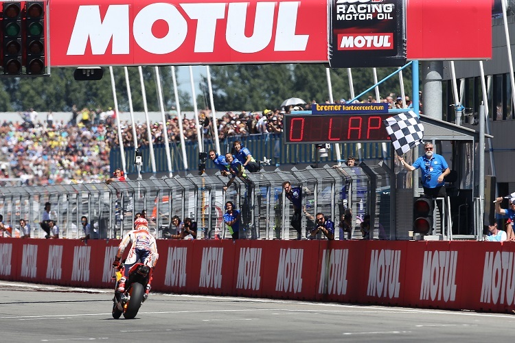 Titelverteidiger Marc Márquez siegte 2018 in Assen