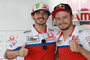 Pecco Bagnaia (li.) mit Jack Miller