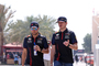Sergio Perez und Max Verstappen