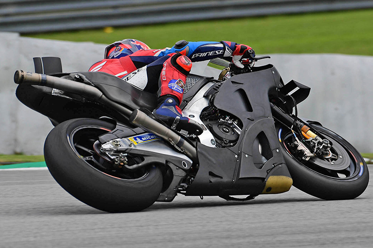MotoGP-Test-Sepang 2023: Stefan Bradl auf dem Honda RC213V-Prototyp