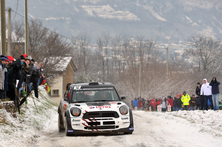 Michal Kosciuszko bei der Rallye Monte Carlo