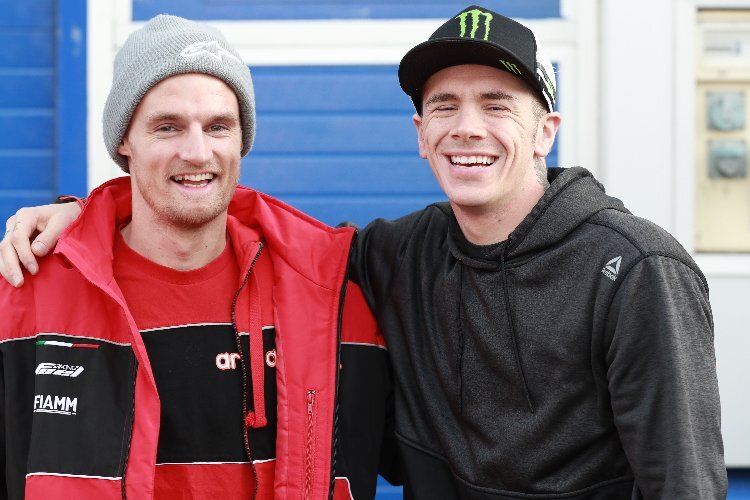 Chaz Davies und Scott Redding (v.l.)