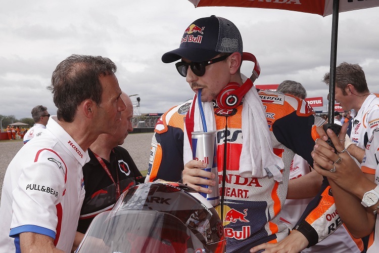 Alberto Puig und Jorge Lorenzo