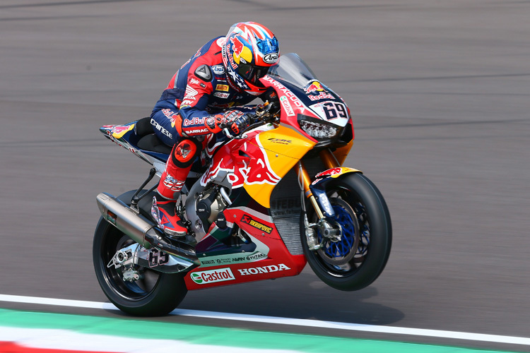 Nicky Hayden in Imola